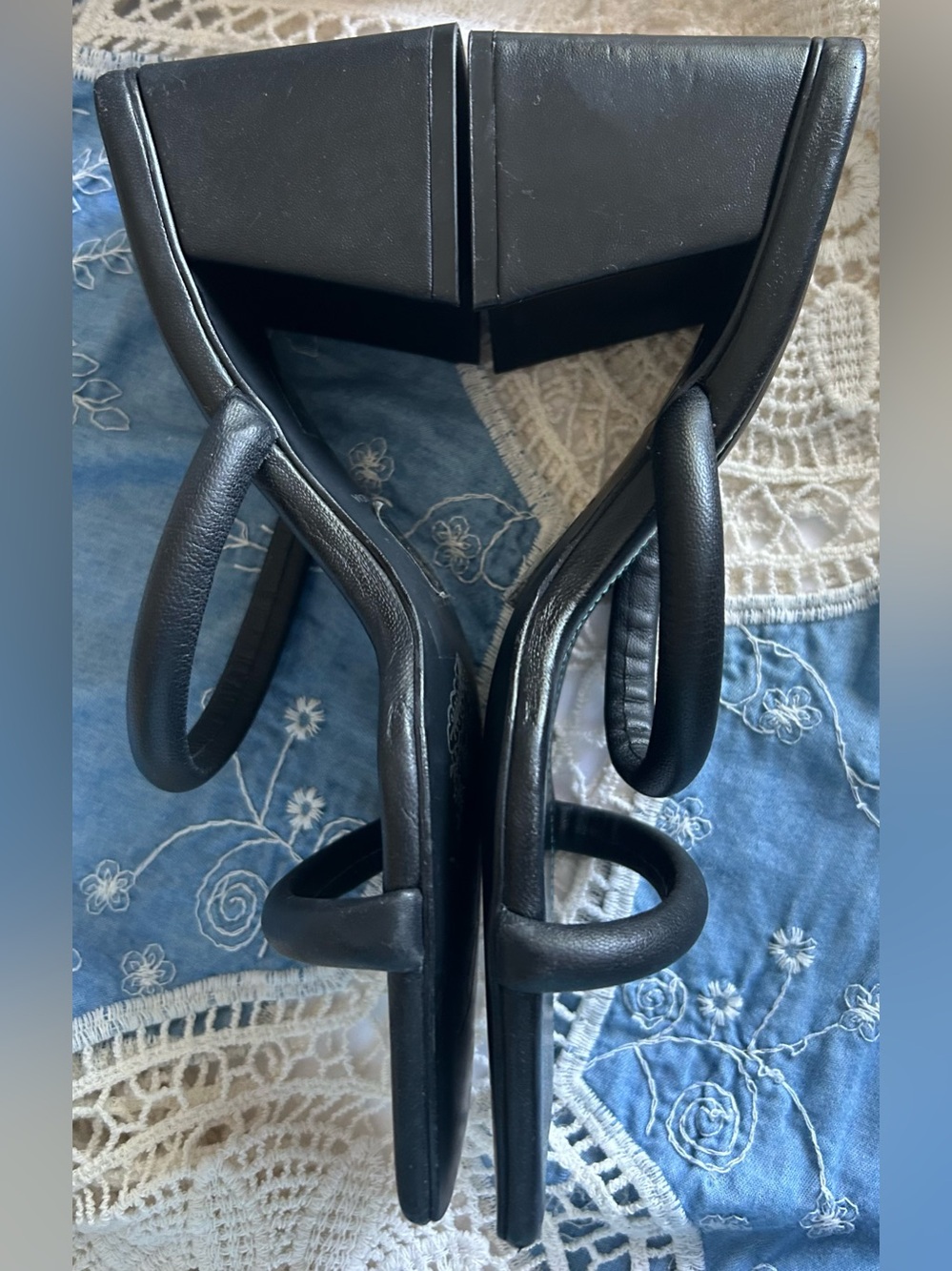 Free People “Parker” Strap Leather Sandals - Like New - Picture 8 of 10